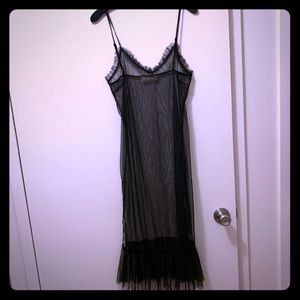 Mesh nightgown.
